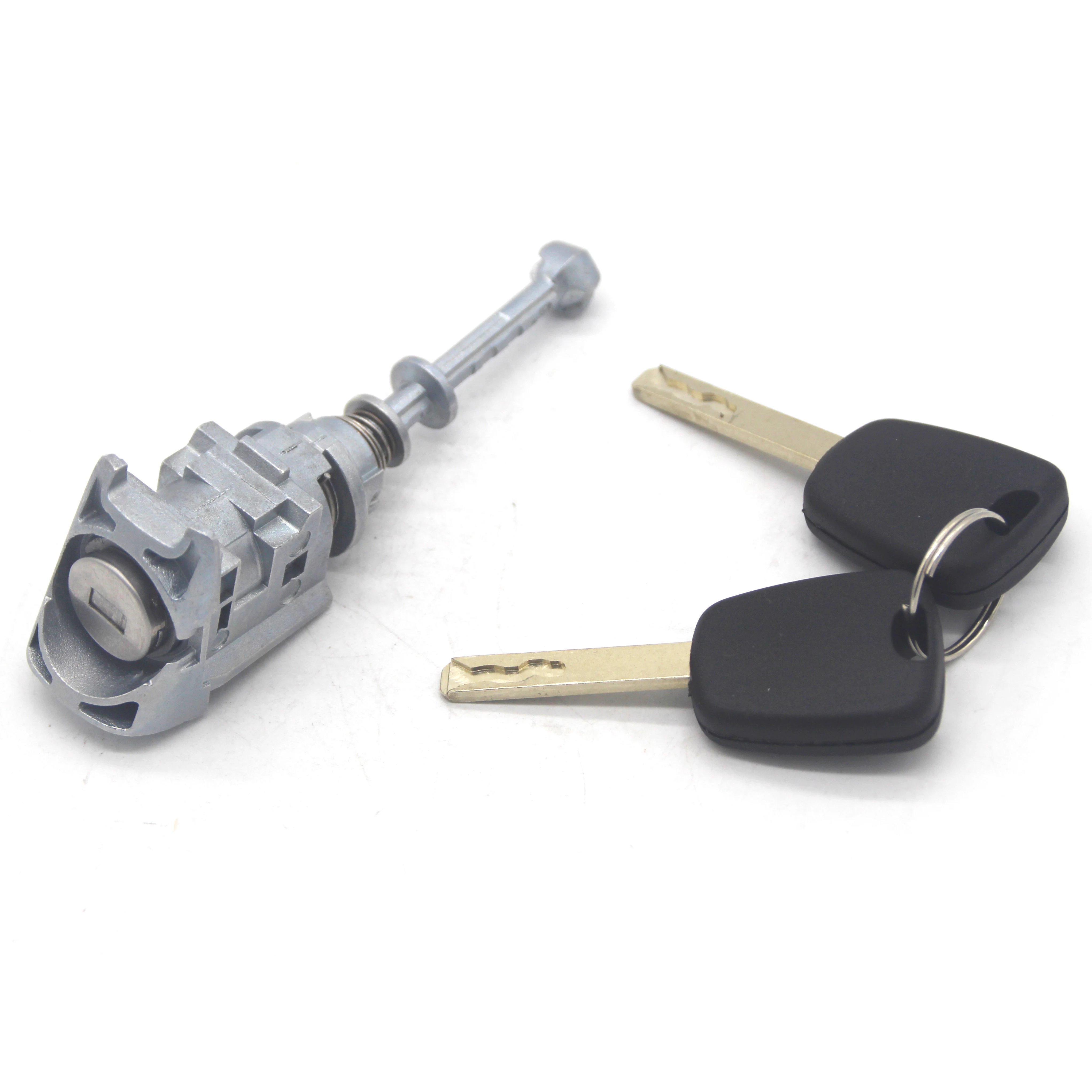 Door Lock Cylinder Barrel for Peugeot 407 Citroen C4 2004-2011 Picasso 2006-2008 AL076 Front Left  with 1 Key