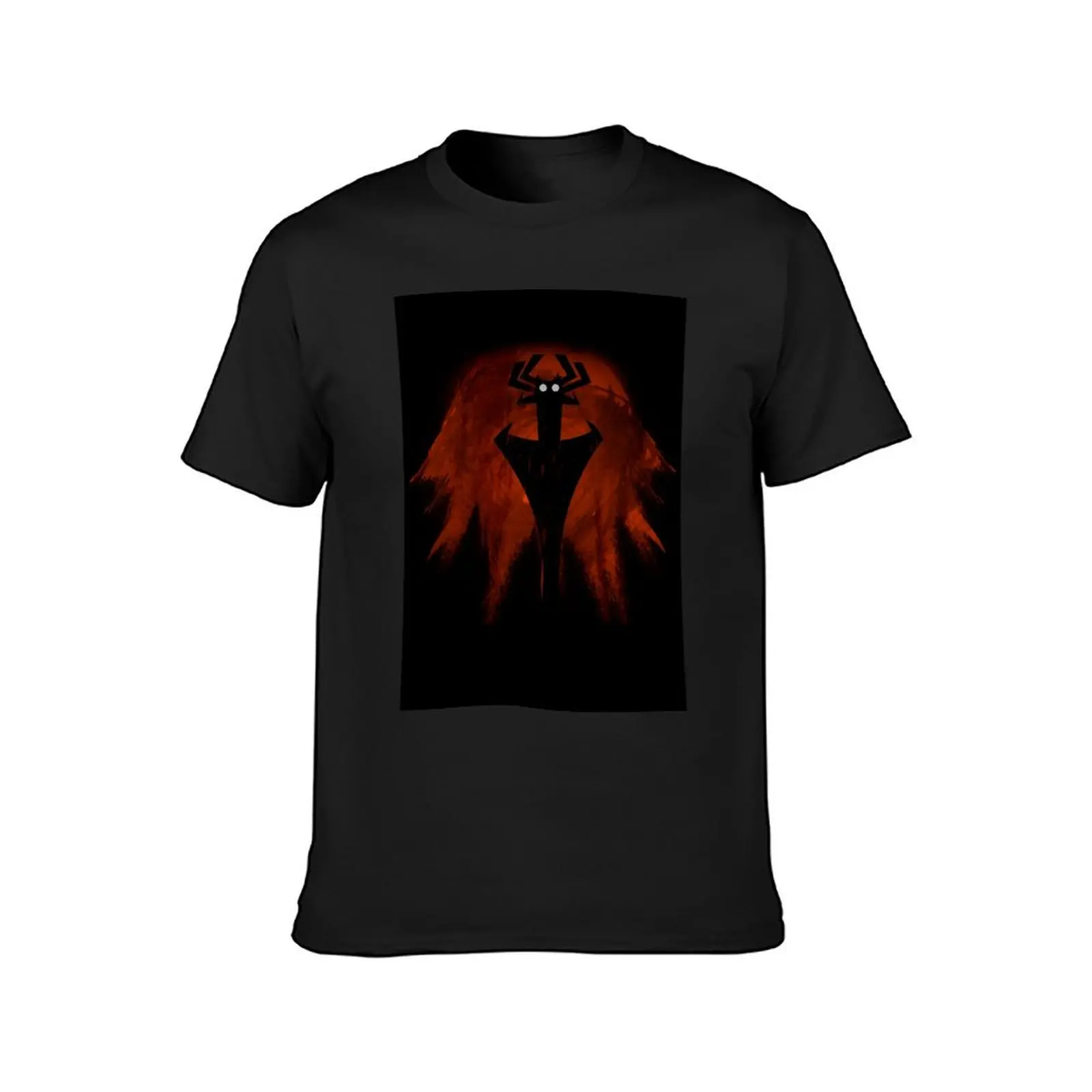 Samurai Jack - Aku T-Shirt Short sleeve tee summer clothes plain black t-shirts for men