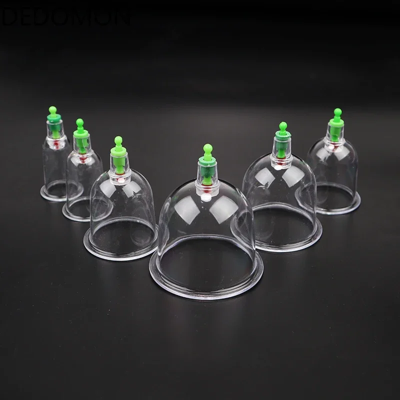 Medical Jar Vacuum Cupping Cans Cellulite Suction Cup Suction Cups Body Therapy Massage Cans Anti Cellulite Health Care Tools