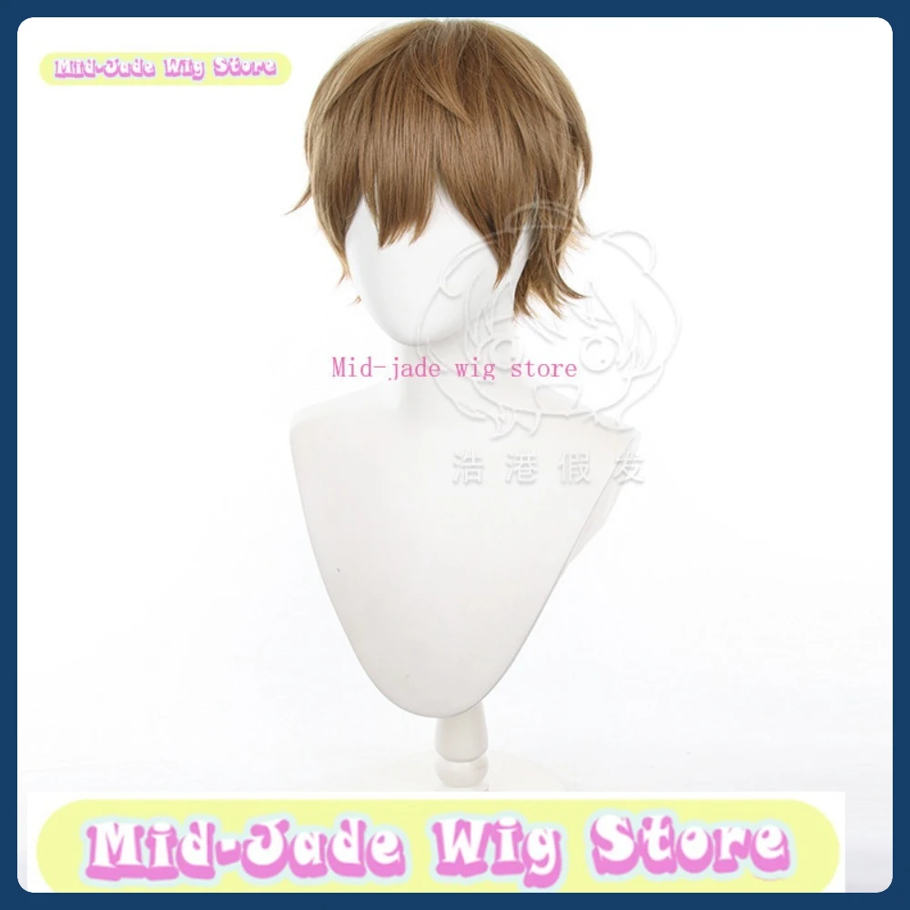 منتصف اليشم شعر مستعار مخزن الهوية الخامس Naib Subedar شعر مستعار تأثيري أنيمي لعبة لعب الأدوار زي هالوين زي الدعائم الشعر الاصطناعية #3