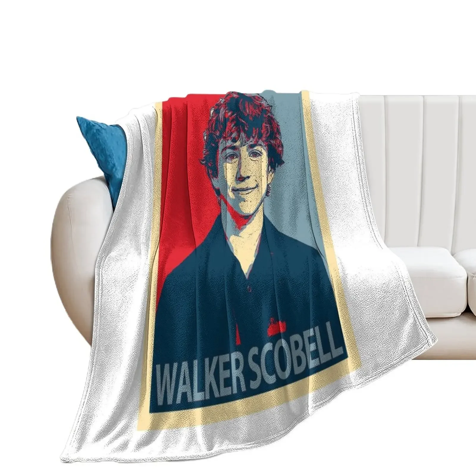 Walker Scobell Throw Blanket Shaggy Custom Blankets