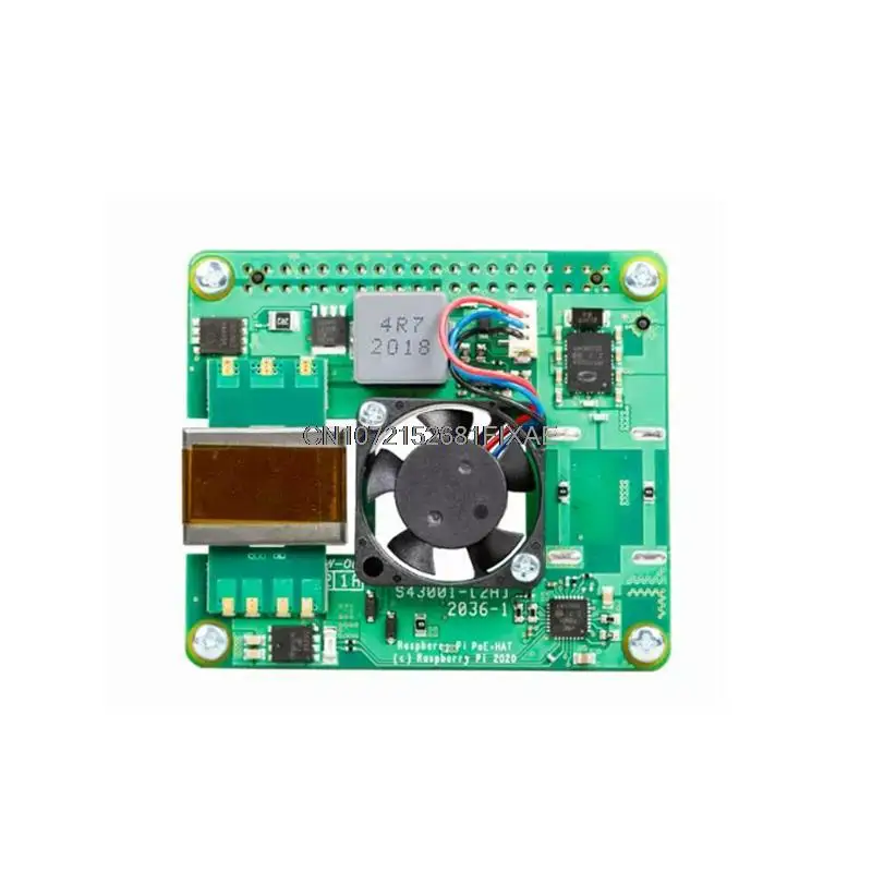 Imagem -05 - Raspberry pi e pi b Mais Através de um Cabo Ethernet Raspberry pi Poe Chapé Poe Chapéu Oficial um