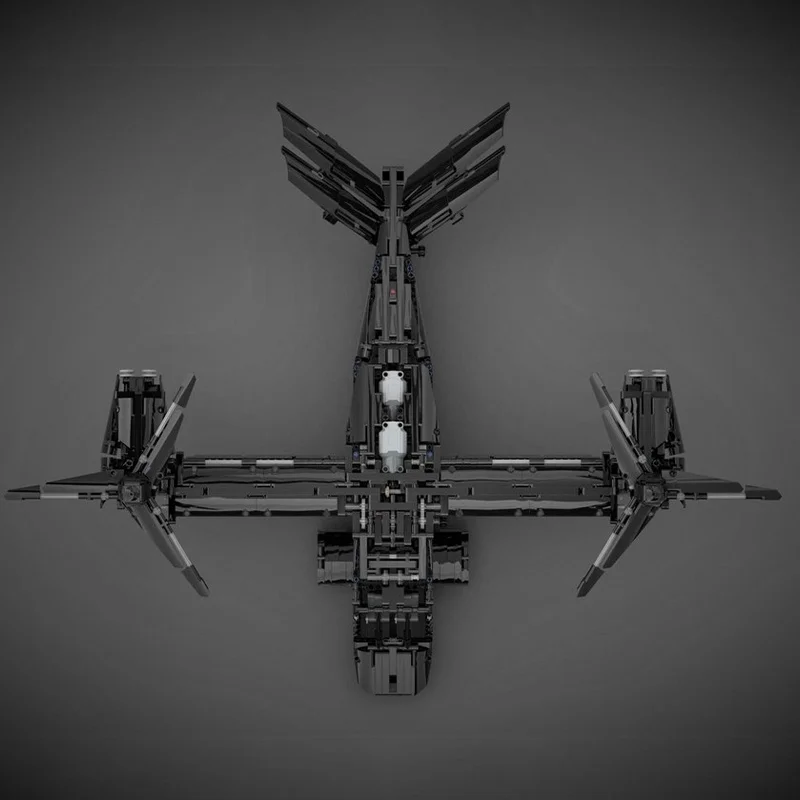 ตัวต่อ MOC Bell V Valor แบบจำลองทางเทคนิค 1561 ชิ้น ของขวัญคริสต์มาส ไอเดียสร้างสรรค์ ของเล่นเสริมพัฒนาการ ตัวต่อวันเกิด