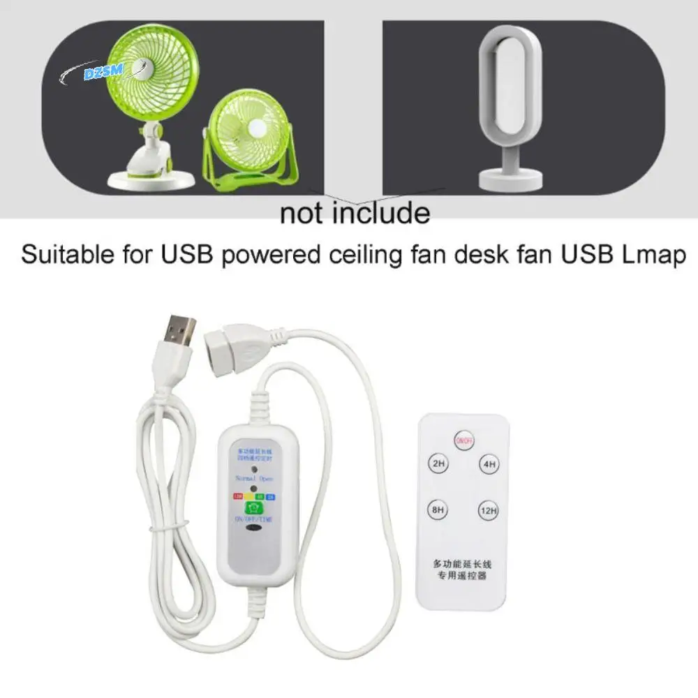 

Adjustable Speed Remote Control Extension Cable USB Household Remote Control Timing Cable USB Speed Control Timing Cable