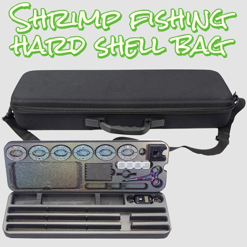

Shrimp Fishing Hard-shell Toolbox Outdoor Multi-functional Large-capacity Shrimp Fishing Box Portable Tackle Supplies Boxes