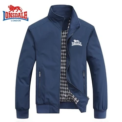 Chaqueta con solapa bordada de alta calidad para hombre, chaqueta cómoda a prueba de viento para exteriores, de lujo, a la moda, para otoño e invierno