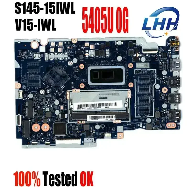 Ideapad S145-15IWL V15-IWL Laptop Motherboard For Lenovo  5B20S41743 NM-C121 Mainboard UMA  CPU 5405U RAM-0G Hot