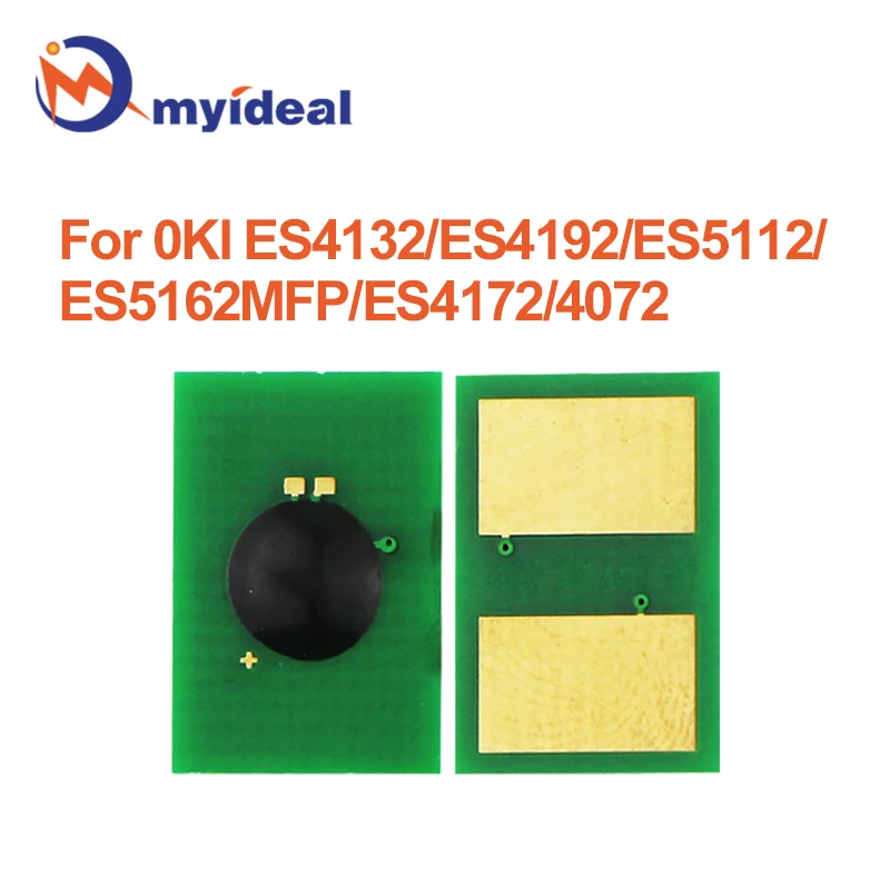 12K 45807115 45807116 45807117 Cartridge Chip For OKI ES5162MFP ES4172 4072 ES4132 ES4192 ES5112 Universal Toner Chips Rest