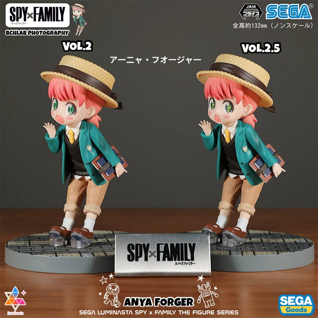 النسخة اليابانية الأصلية SEGA Spy x Family Anya Forger Figure Fashion Suit Dress Version الرسمية اللطيفة جائزة الرسوم المتحركة القابلة للجمع #2