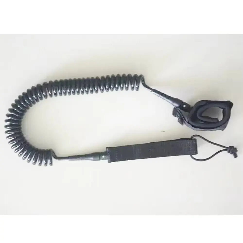 10' Surfboards Surfing Foot Leash RopesPaddle Board Surf Leash Sup Leash Rope Stand Up Paddle Board Leash Rope Coil Straight