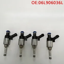 High quality New For 4Pcs 06L906036L EA888 Gen3 Fuel Injectors 06L906036H /AD /E 0261500170 for V1W Go1lf R MK7 Au1di S3