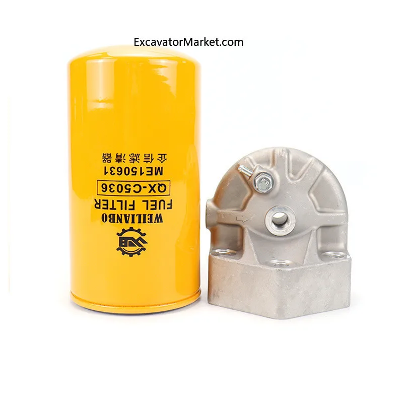 For Excavator Sany SY365 385 465 485C-9 Diesel Filter Assembly Diesel Seat Base Maintenance Filter excavator Spare