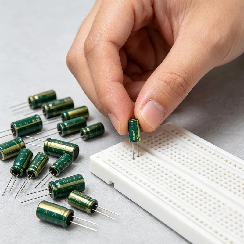 10V 16V 25V 35V 50V 100V 400V 20% Hochfrequenzkondensator 100UF 220UF 330UF 470UF 680UF 1000UF 1500UF 2200UF 3300UF 2-50 Stück IC – Detail 4