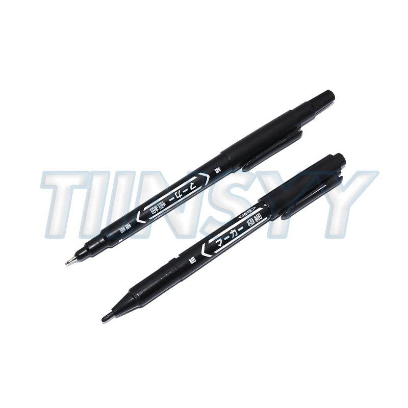 1PCS Double-tipped pen CCL Anti-etching PCB circuit board Ink Marker Red Blue Black For DIY PCB