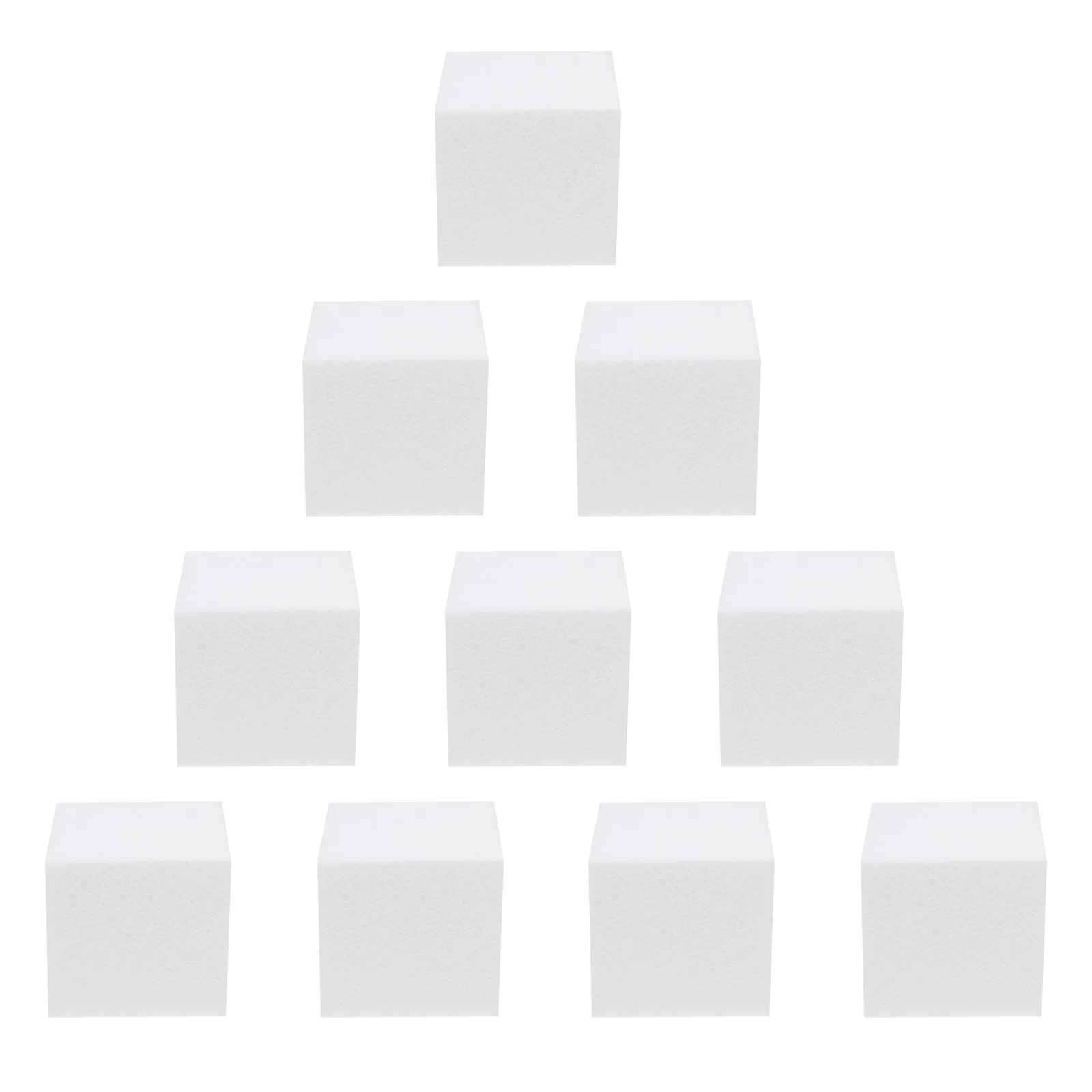 

20pcs Square Design Pads Home Flower Arranging Bases Diy Foam Cushions Kids Craft Teaching Aid Art Class Desktop Balcony