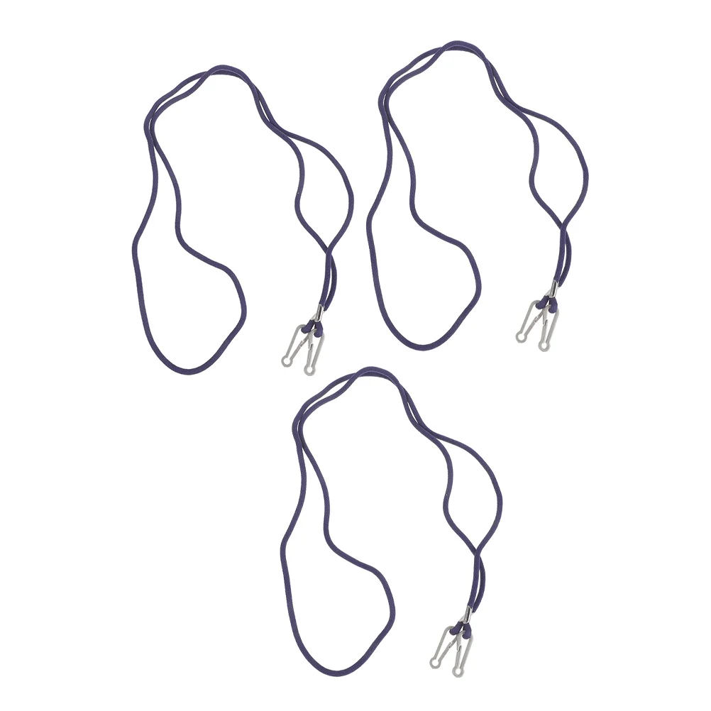 

3 Pcs Children's Glove Lanyard Nylon Straps Anti lost Rope Gloves Mitten Neck Clips Durable Portable Glove Holder Winter Ski