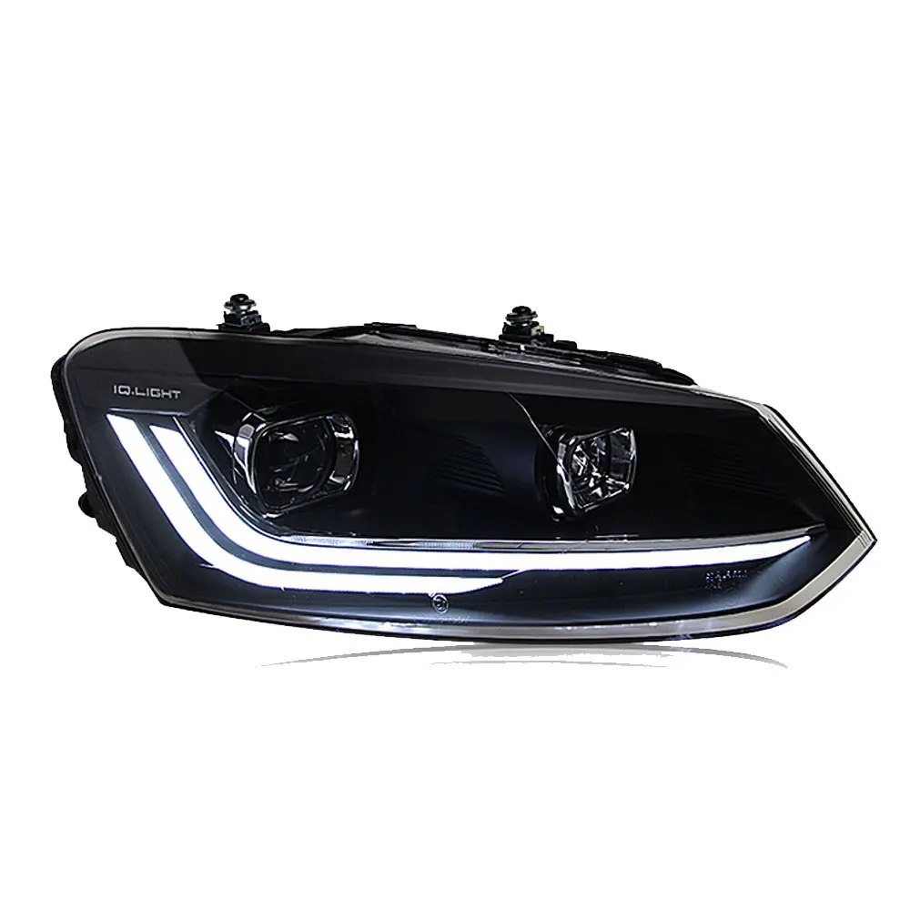 Car Styling for VW Polo Headlight +Taillight 2019-2022 Volkswagen Polo Head Lights DRL Turn Signal Low High Beam Projector Lens