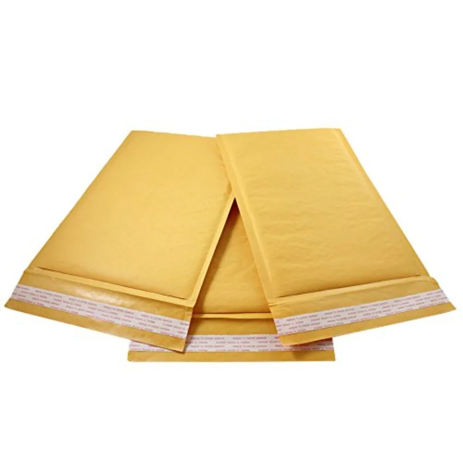 

Kraft Bubble Mailers 5 Pack 8.5 x 14.5 Padded Shipping Envelopes Self Seal Lightweight Durable for Packaging Brown