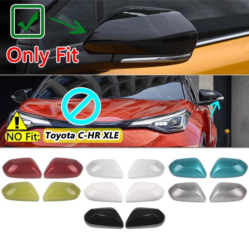 Rearview Mirror Cover Rearview Mirror Shell Rearview Mirror Housing For Toyota CHR 2018 2019 2020 2021 2022