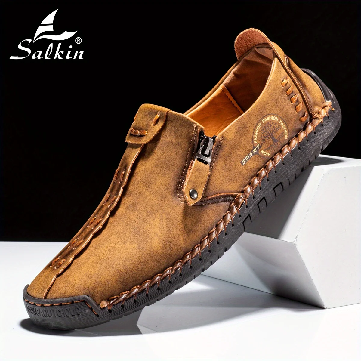 

Large size casual loafers, breathable and wear-resistant, suitable for outdoor walking in spring and autumn