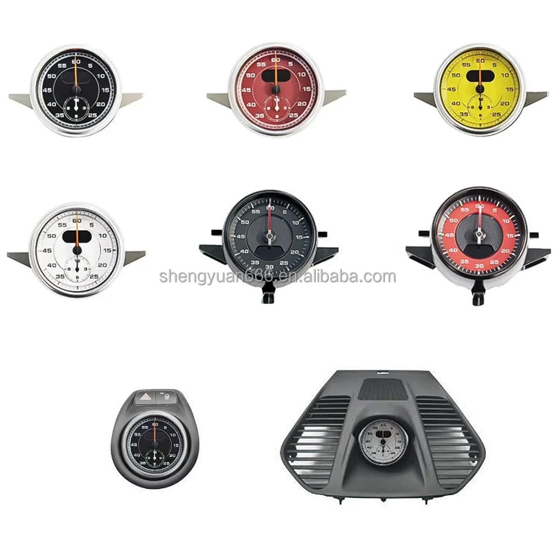 New Products OEM Customized Car Speedometer Clock Panel Car Dashboard Console Stopwatch for Porsche 718 2015-2021