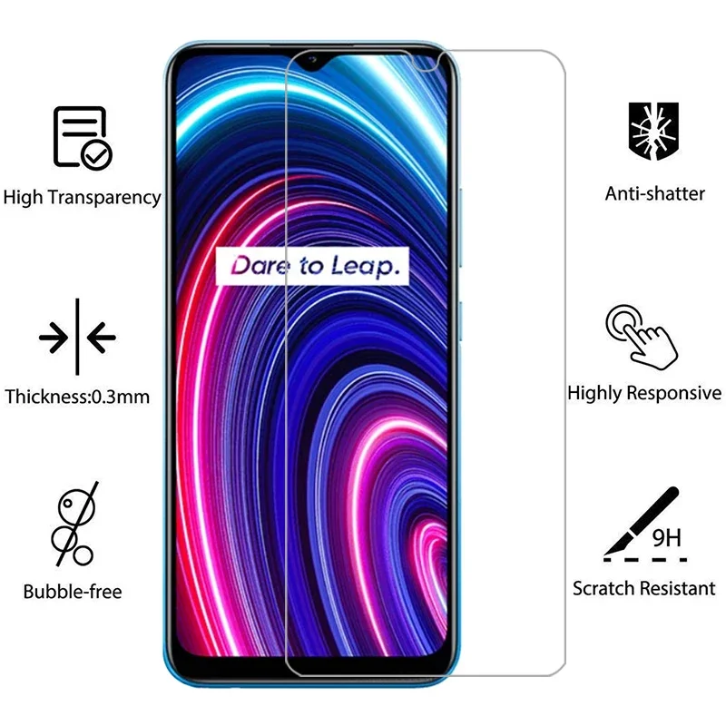 case voor realme c25 c25y c25s cover screen protector gehard glas op realmec25 realmec25s realmec25y c25 25s 25c coque realmi