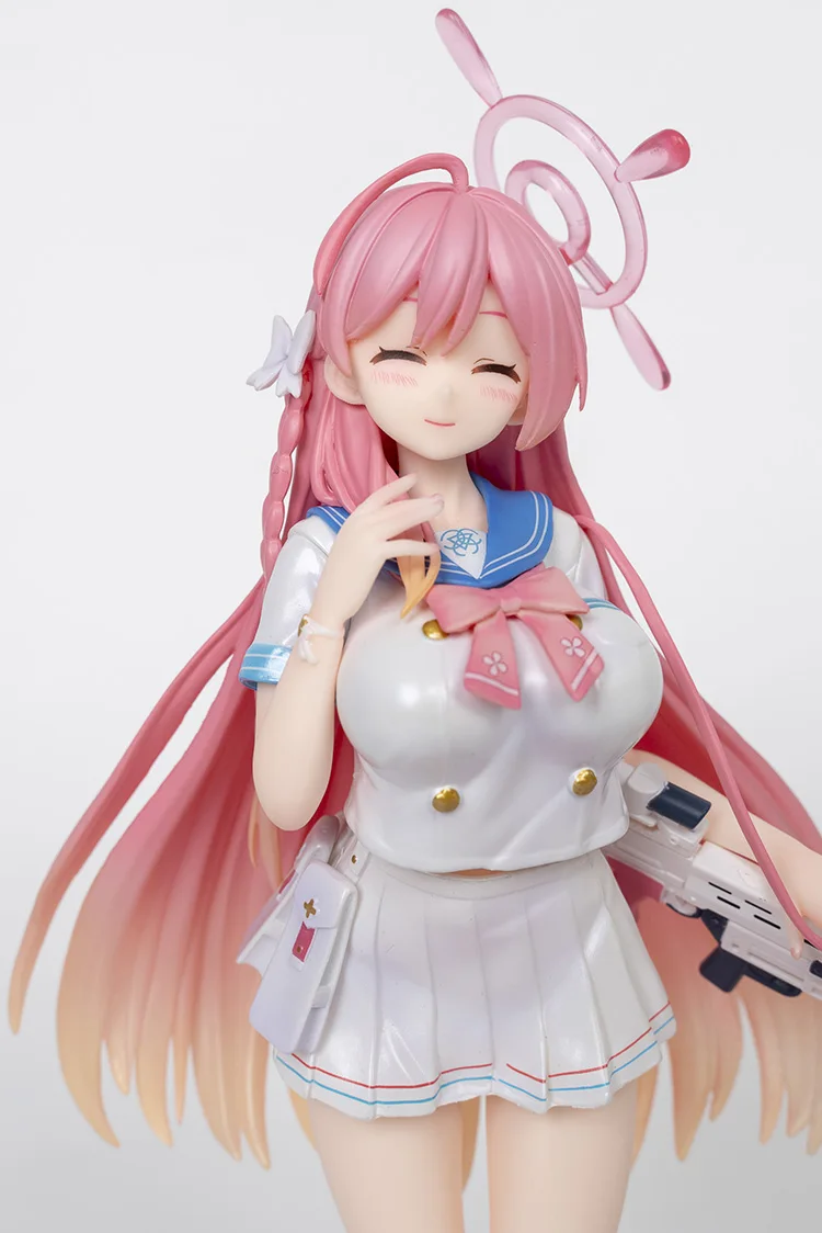 Em estoque arquivo azul urawa hanako anime menina figura 24cm urawa hanako com uma arma modelo ornamentos figuras de ação brinquedos presentes