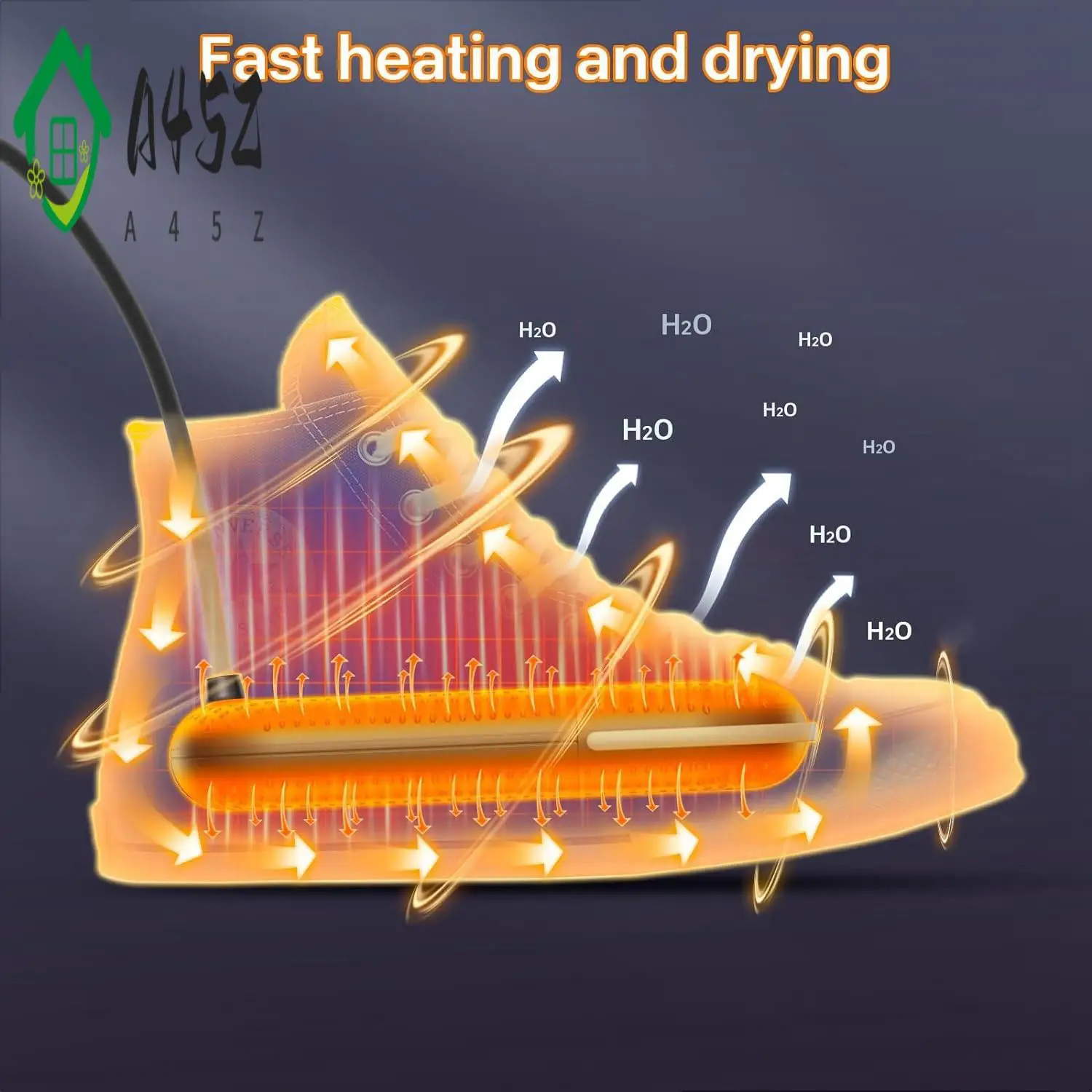 

A45Z-Портативная сушилка для обуви, выдвижная сушилка для ботинок, сушилка для обуви внутри сушилки, сушилка для шипов, вилка европейского стандарта