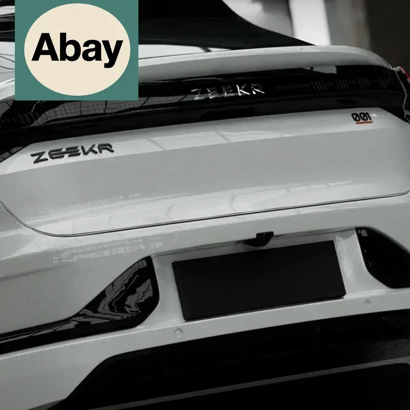 

Fit For Geely Zeekr 001/X/007/009 Special Modified Matte Metal Car Tail Mark Tailgate Decorative Labeling Frame Garnish Sticker