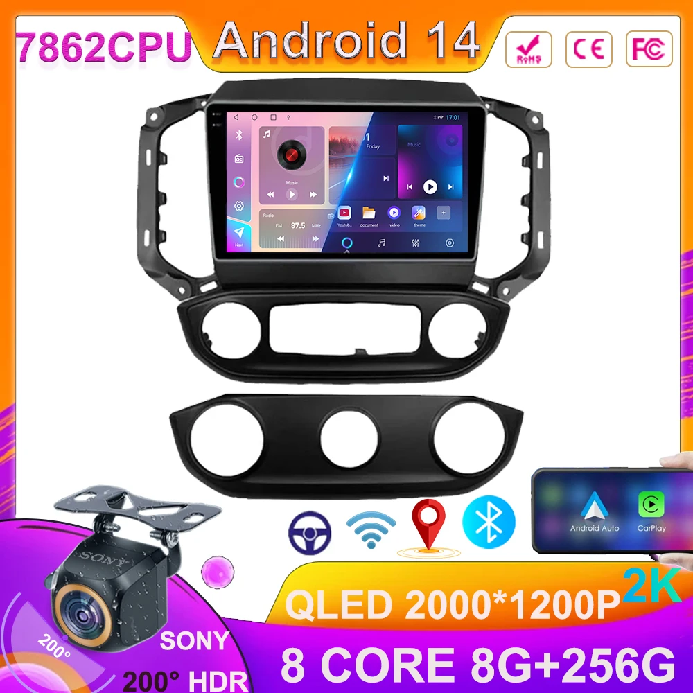 Wireless Android For Chevrolet Blazer Colorado S10 2018 ISUZU D-M 256G Carplay Car Radio Video Multimedia Player GPS Navigation