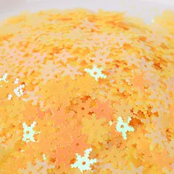 10g/20g/50g Snowflake Shaped PVC Loose Sequin Sewing Craft for Wedding Decorative Clothing Dress Shoes and Caps DIY Accessories