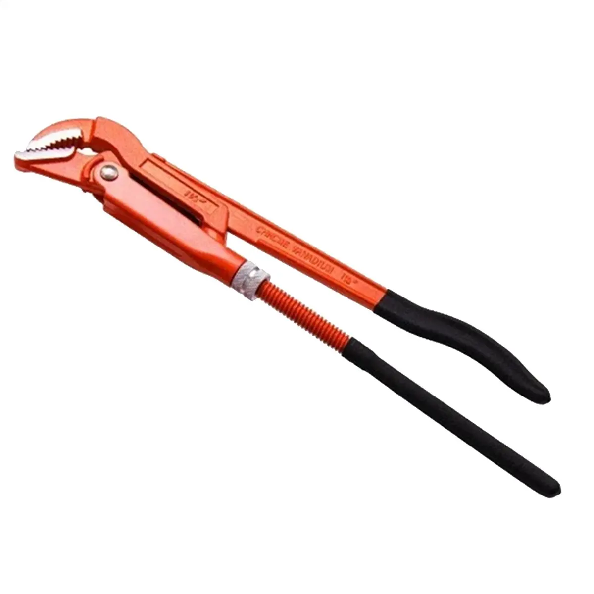 A95G Eagle Point Pliers 1.5 Inch Quick Pipe Wrench, 45° Large Opening, Heavy Duty Plumbing Tool Hawkbill Pliers Pipe Pliers