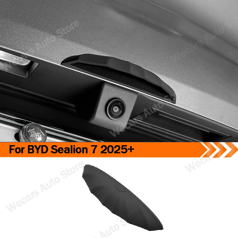

Для BYD SeaLion 07 2025 + реверсивное изображение, силиконовый дождевик для бровей, 360 панорамное изображение, дождевик, внешние автоаксессуары, 1 шт.