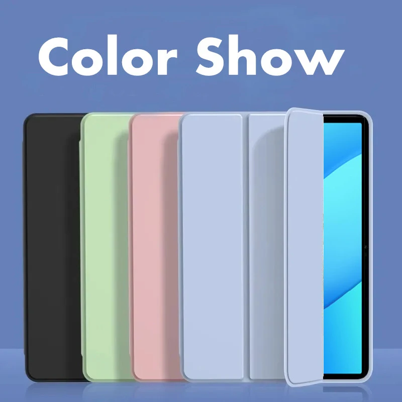 for OPPO Pad Se 11 Inch 2025 Tablet Cover PU Leather Case With Slim Silicon Smart Magnetic Stand Flip Case for OPD2417