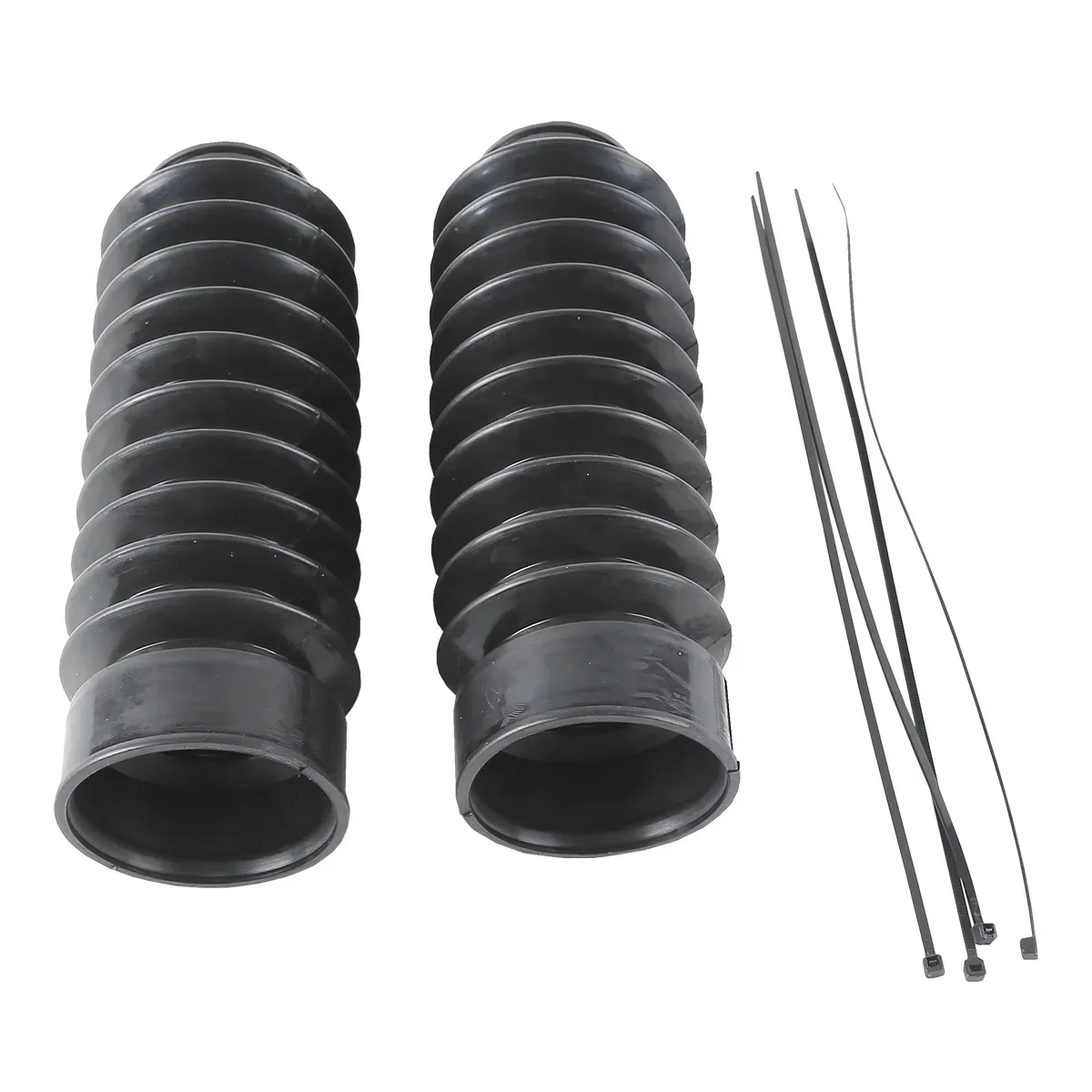 For Harley Softail Dyna Wide Glide Motorcycle Front Rubber 49mm Gator Fork Tubes Boots Motorcycle Acsessories