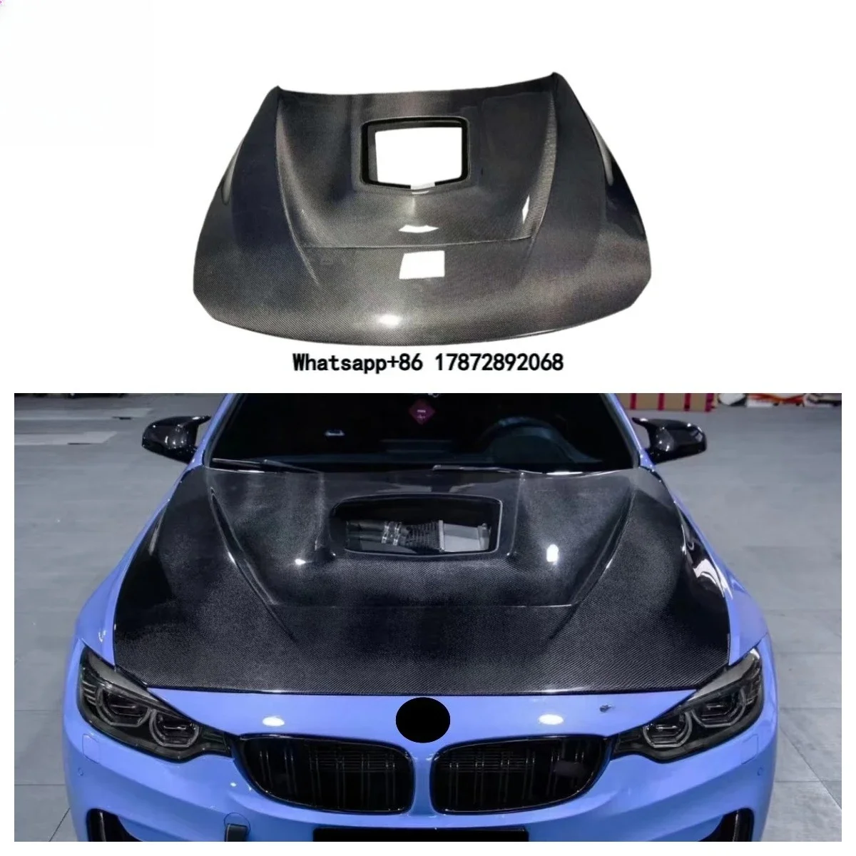 

Style Carbon Fiber Transparent Engine Hood Cover for F80 M3 F82 M4 2014-2019 Carbon Engine Bonnet Lid Body Kit
