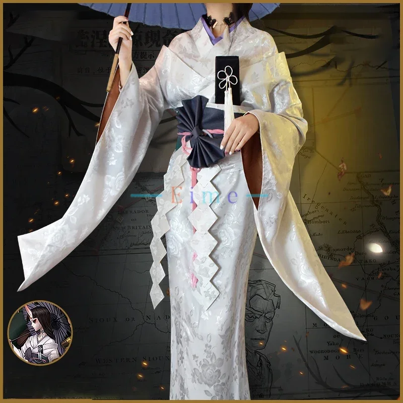 

Game Identity V Regulator Michiko Cosplay Costume Women Deluxe Kimono Halloween Carnival Uniforms Fancy Dress Custom Made