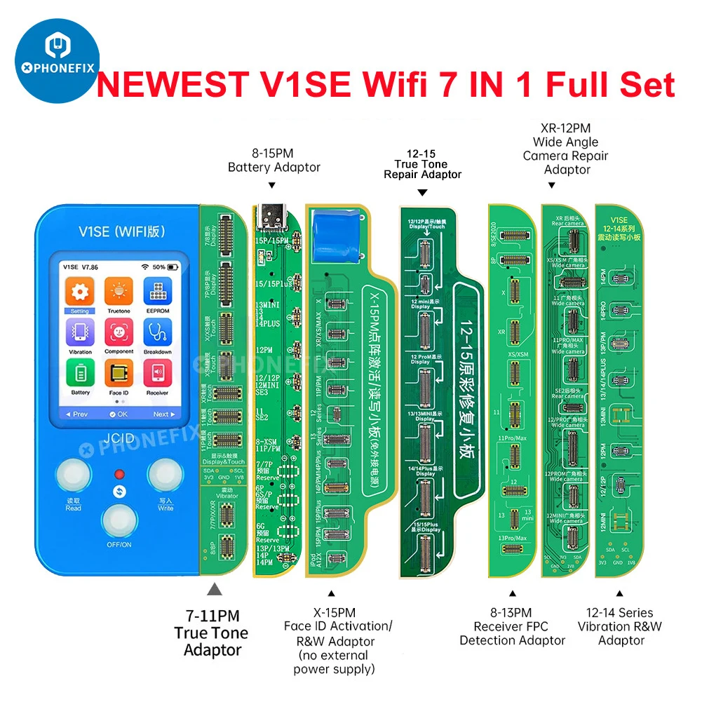JCID V1SE WiFi Programmer for iPhone 11-17 Pro Max True Tone