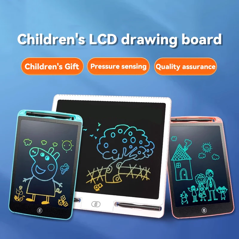 12/16/pollici LCD Tavoletta da disegno Tavolo da disegno per bambini Graffiti Sketchpad Giocattoli Scrittura a mano Lavagna Tavolo da disegno magico Giocattolo per bambini Regalo