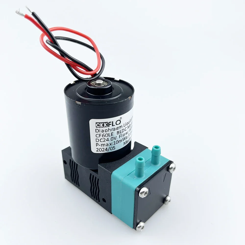 

NEW High Quality Micro Diaphragm Pump Liquid Pneumatic Filling Machine DC12V 24V CF60LE Compact Size 600ml/min High Pressure Gea