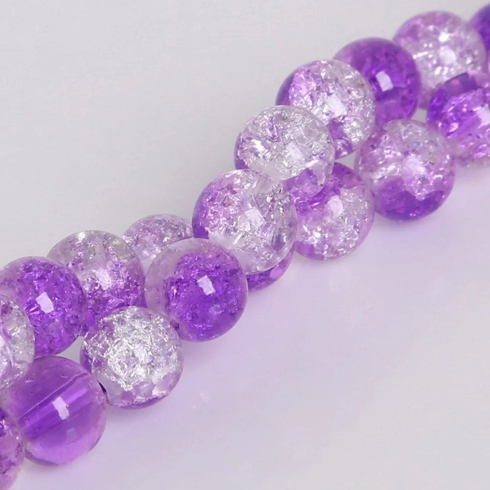 Glass Beads 10Mm Natural Agate Stone Mini Hole Diy Craft For Jewelry Making Bracelet Necklace Keyring Purple Bead