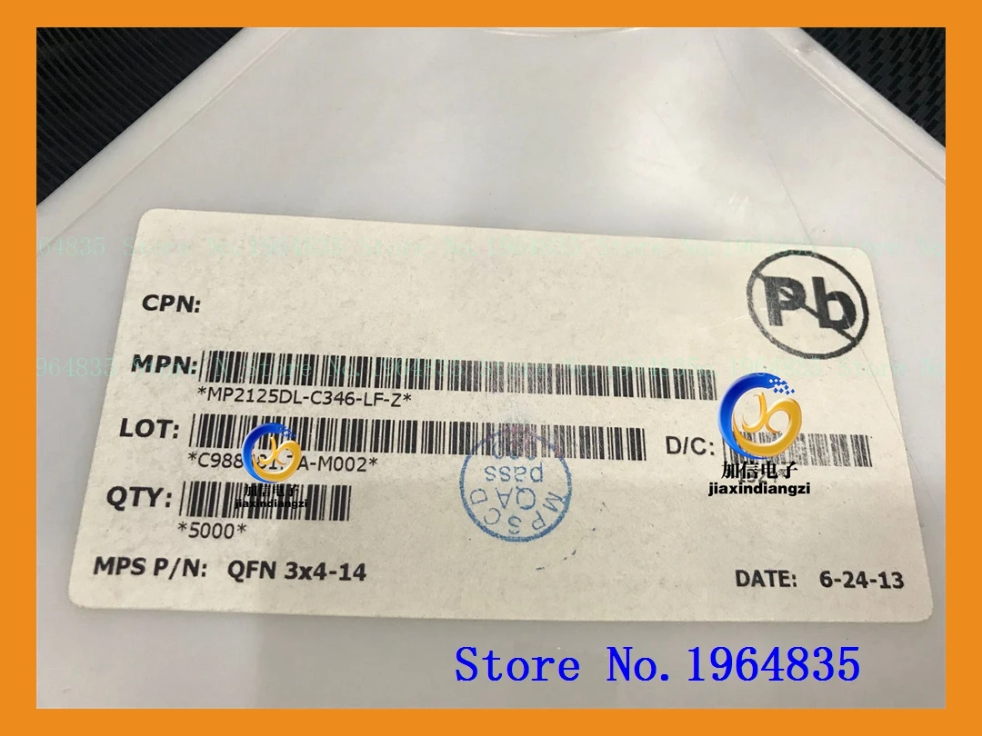 2pcs/lot MP2125DL-C346-LF-Z QFN