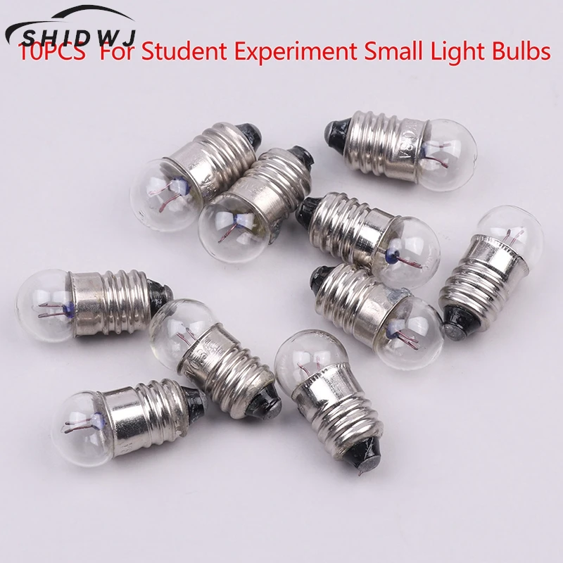 

10PCS Miniature Round 0.3A 2.5V Small light cannon for student experiment Small Light Bulbs Beads