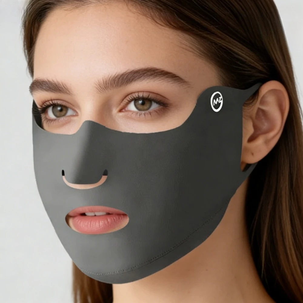 

Sun Protection Ice Silk Face Mask Breathable Washable for Outdoor Exercise