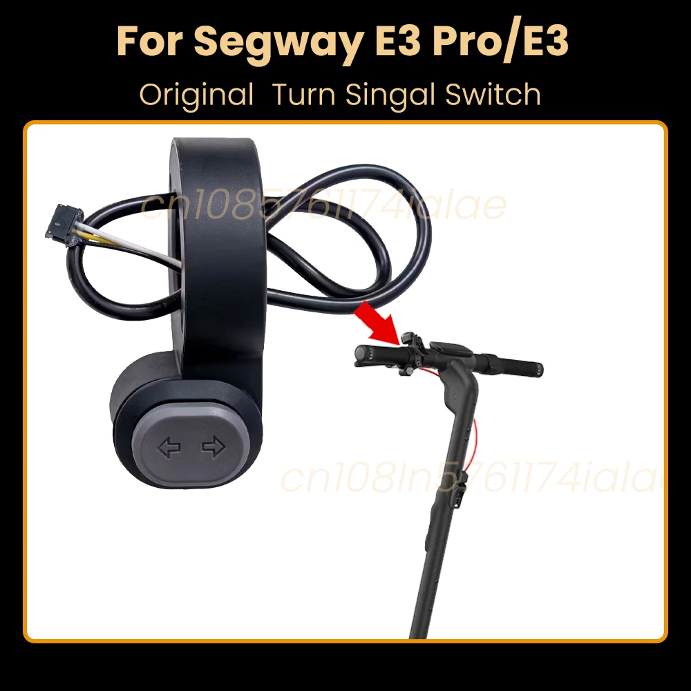 

Original Turn Singal Switch for Segway E3 Electric Scooter E3Pro Left Right Light Direction Indicator Switch Accessories Parts
