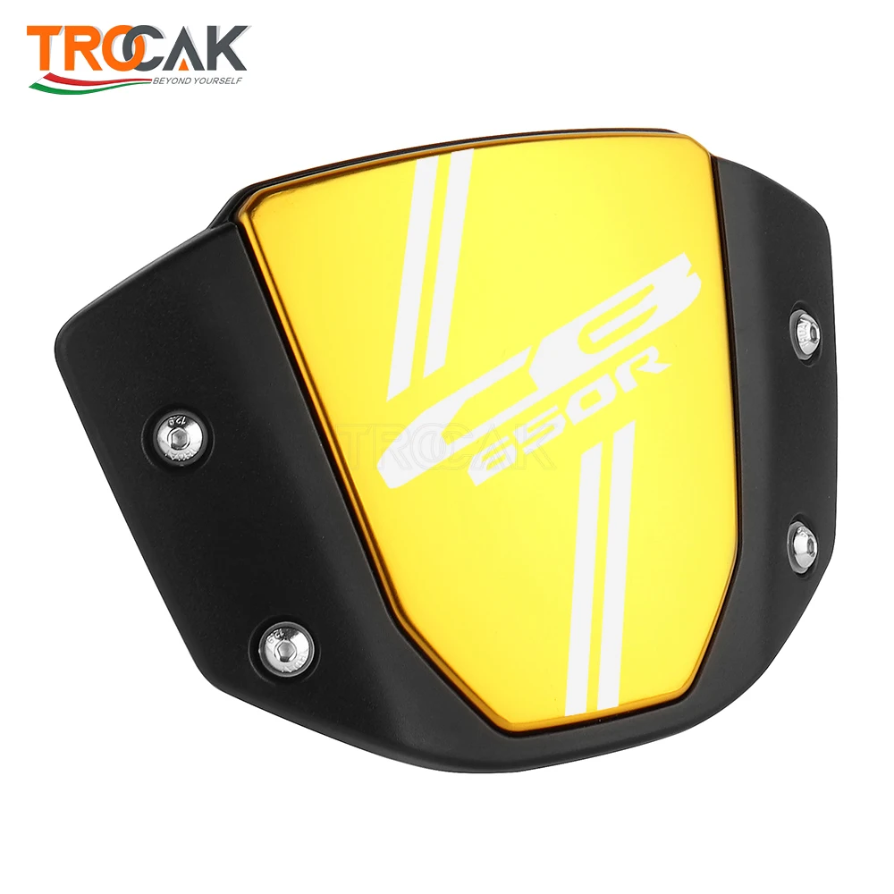 Motorcycle Sports Windshield For HONDA CB 650R 2019-2022 CB650R WindScreen Visor Viser Front Screen Wind Deflector Accessories