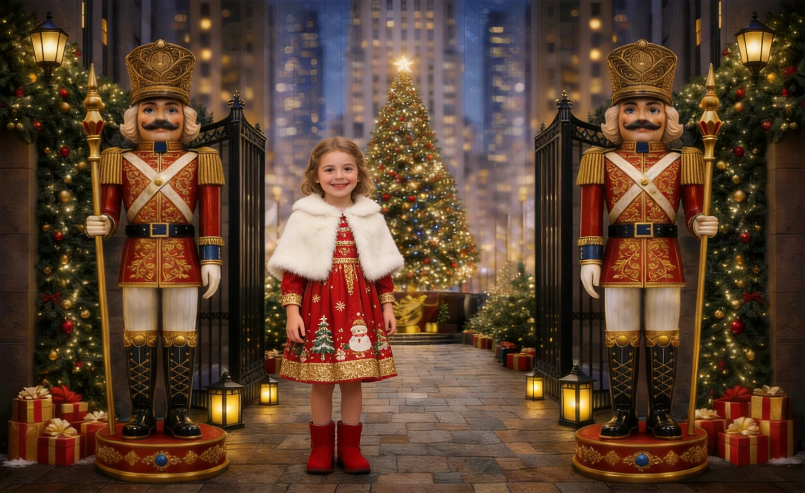 ヴィンテージニューヨークくるみ割り人形クリスマスマーケット写 - Photography New York のレビューと価格
