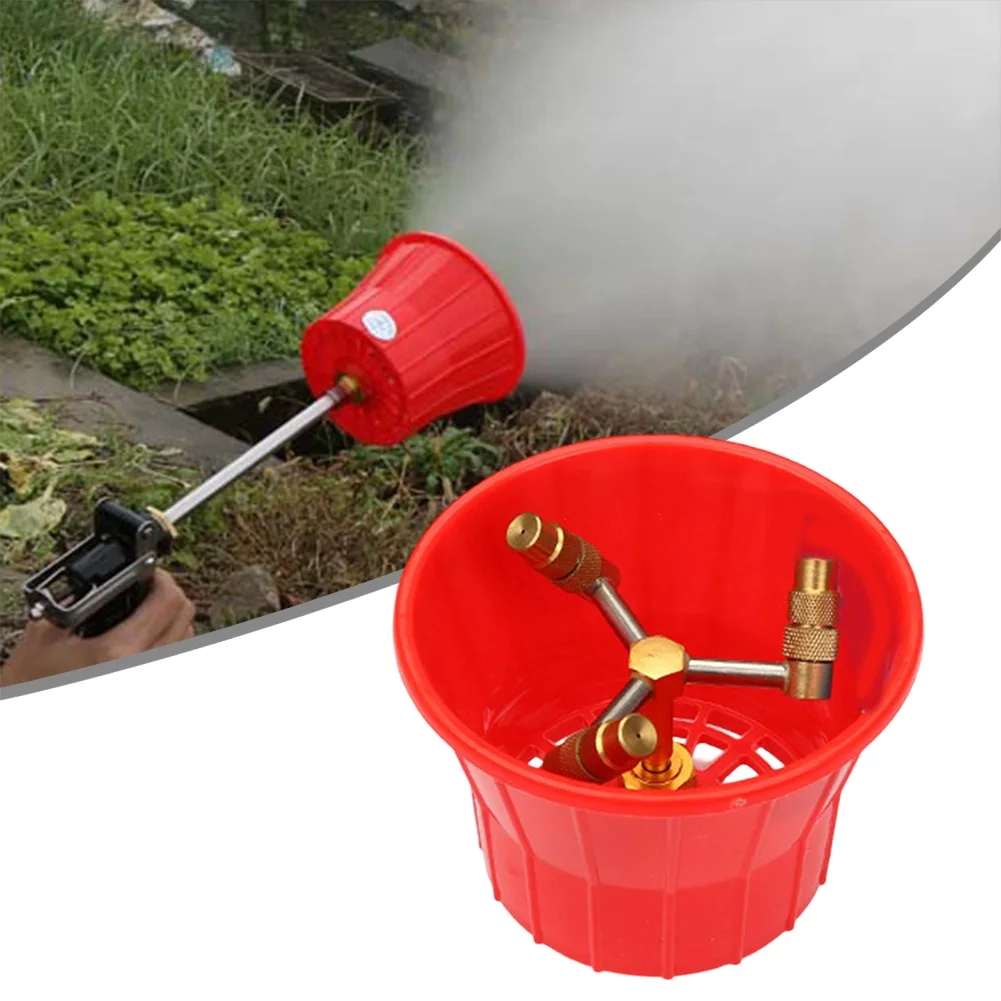 Household Cleaning 15*10.5cm High Pressure Nozzle High Pressure Rotating Nozzle Air Supply Nozzle Efficient Atomization