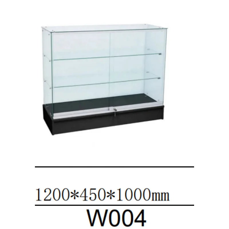 custom.factory direct sales Glass display cabinet high-end jewellery display watch digital tempered glass display