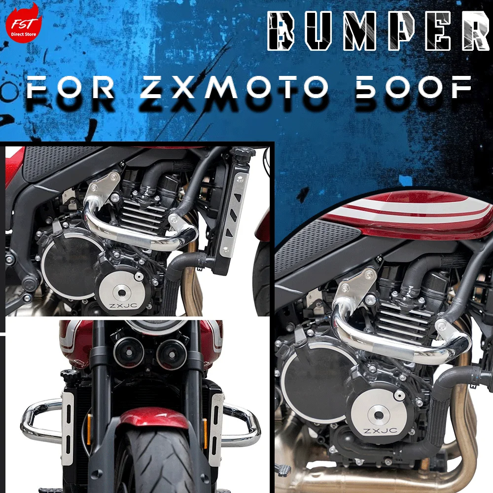 

Fits Zhangxue 500F Crash Bar Bumper Motorcycle Anti-fall Guard Bar